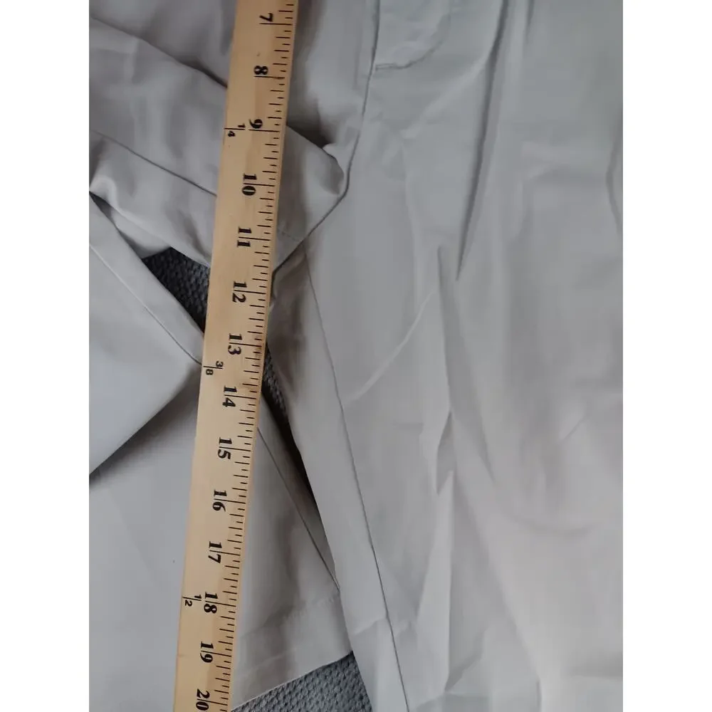 Banana Republic Aiden Chino Pants‎ Mens 36X28 Ivory Slim Straight Casual Preppy